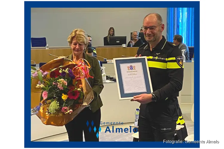 Almelo Speld voor politiechef Jos Westerveld