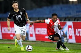 Sinisterra schiet Feyenoord langs Heracles