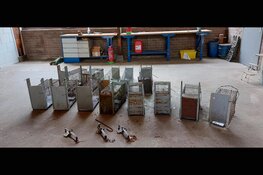 Tweede grote vangst klemmen en kooien in korte tijd