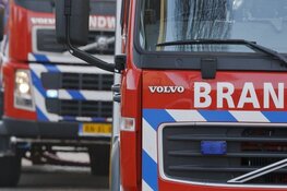 Grote brand in flatgebouw Hengelo