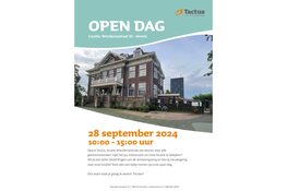 Open Dag Tactus locatie Wierdensestraat Almelo  28 september 2024