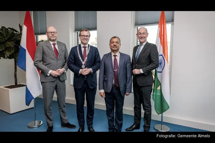 Bezoek Indiase ambassadeur aan Almelo