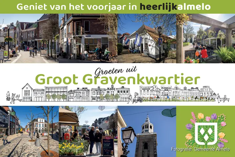 Vier het voorjaar in het vernieuwde Groot Gravenkwartier