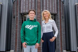 Snowboardcrosser Daan Stam nieuwe Groene Appel