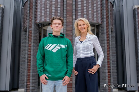 Snowboardcrosser Daan Stam nieuwe Groene Appel