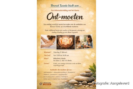 Bewust Twente organiseert een bijeenkomst met het thema “Ont-moeten”