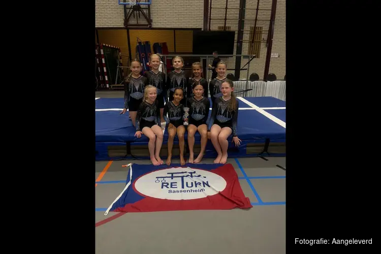 RETURN schittert op NK Groepsspringen in Nijverdal